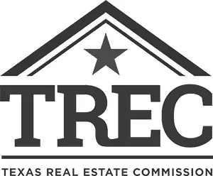 House of Homes Real Estate Waco, Texas - TREC Black and White Logo